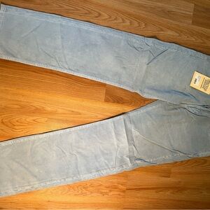 Denim Blue Colored Corduroys Men’s 29/32 Cords New With Tags